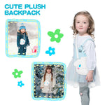 PALAY Cinnamoroll Plush Tote Bag with Drawstring Closure for Girls | Soft Plush Purse