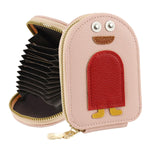 PALAY Card Holder Wallet for Women with 8 Card Slots and RFID Blocking PU Leather | Pink