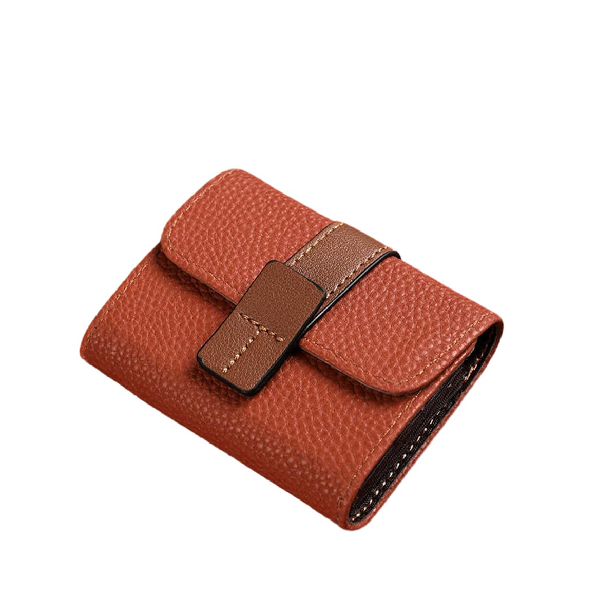 PALAY Women's Card Holder Wallet with 18 Compartments and RFID Blocking PU Leather | Brown Travel Organizer