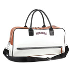 PALAY Duffle Bag for Travel with Dual Zipper Design and 45x20x25 cm Capacity | PU Leather Waterproof Shoulder Bag for Women