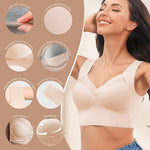 PALAY Seamless Bra for Women with 0.2 cm Ice Silk Fabric and Wireless 360° Stretch | Push-Up Comfort