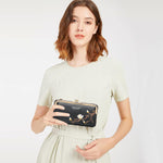 PALAY Sling Bags for Women with Contrasting Prints and Detachable Shoulder Belt | Fashion Bucket Gift Bag