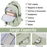 PALAY Women's Travel Backpack for School and Trips with Multi‑Compartment Nylon Design | Kawaii Casual Style