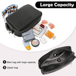 PALAY Crossbody Bag for Women with Adjustable Printed Strap and PVC Leather | 8.66x2.76x5.51 in