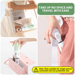 PALAY UV Umbrella for Sun Protection with 8 Ribs Design UPF50 Gradient Green 2PCS | Compact Travel Use