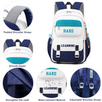 PALAY School Backpack featuring Multi Compartments for 15.6 in Laptop with Waterproof Oxford Cloth | Comfortable Padded Straps for Girls