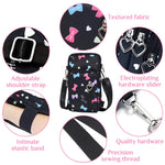 PALAY Small Cross Body Bag for Travel and Sport featuring 3 Layers 19×10×6cm Waterproof Nylon | Adjustable Strap for Women