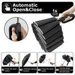 PALAY Umbrella for Travel and Commuting with 50 in Canopy and 10 Dual Ribs | Auto Open Close