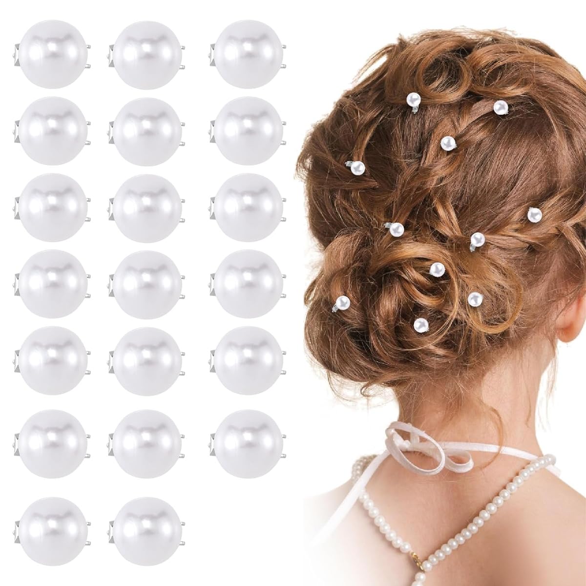 PALAY Hair Clips for Women 20 pcs featuring 1 in Hollow Out Butterfly Metal Design | Golden Cute Style