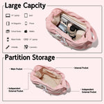 PALAY Shoulder Bag for Women with Adjustable Strap and 38x30x12cm Space | Corduroy Crossbody Style