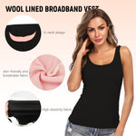 PALAY Thermal Vest Top for Women featuring Fleece Lining and Wide Straps | Winter Warm Layer