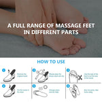 PALAY Acupressure Insoles for Daily Foot Massage with Magnet Nubs & EVA Material | EU 35-40