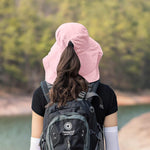 PALAY Sun Hat for Women with Wide Brim and Neck Flap featuring UPF 50+ Protection | Grey