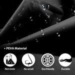 PALAY Rain Ponchos for Camping and Hiking featuring Drawstring Hood and 60 in Length