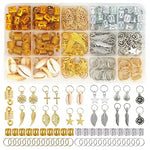 PALAY® 220 Pcs Hair Jewelry for Women Braids Alloy Hair Charms for Dreadlocks, Hair Extension Metal Hair Pendants Rings Cuffs Clips Hair Accessories for Women Girls