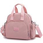 PALAY® Women Shoulder Handbag Convertible Backpack Purse Multipurpose Nylon Crossbody Purse Ladies Multi Pocket Tote