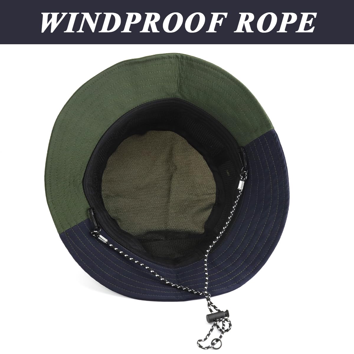 PALAY Polyester Bucket Hat for Women with Adjustable Chin Cord 54–58cm | Quick Dry Sun Protection