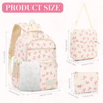 PALAY School Backpack Set for Girls with 3 Bags featuring Wear‑Resistant Fabric | Cute Kawaii Design for School and Travel