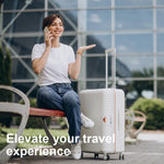 PALAY Travel Organizer Bag Set for Luggage with 4 Sizes Dual Zipper Mesh Pouch Bags