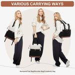 PALAY Laptop Backpack for Women 15.6 Inch with Dual Zipper and Wide Open Design | Oxford Cloth Travel Bag