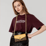 PALAY Gold Purse Chain for Crossbody Bags with Snap-In Buckles and 5 Size Options