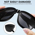 PALAY Sunglasses for Women with Polarized UV400 Lenses featuring Foldable Fit Over Design