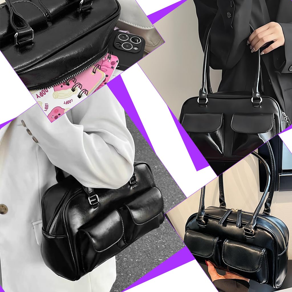 PALAY Shoulder Bag for Women featuring Waterproof PU Leather and Multiple Pockets | Retro Handbag for Travel