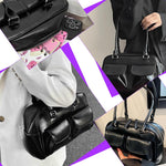 PALAY Shoulder Bag for Women featuring Waterproof PU Leather and Multiple Pockets | Retro Handbag for Travel