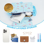 PALAY Cinnamoroll Sling Bag for Girls with Canvas Material and 20x15x7cm Mini Size