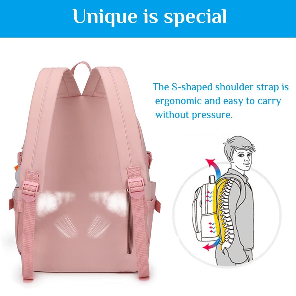 PALAY® BTS Bag for Girls, Kids Stylish Kpop Bangtan BTS School Backpack for Boys, Girls Student Bag for School, College Shoulder Backpack for Girls, Boys Laptop Bags BTS Gift Girls, Boys - Black