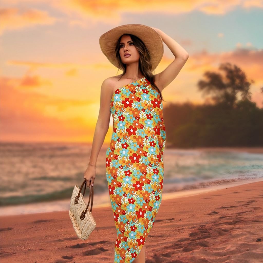 PALAY Women's Summer Beach Dress Cover Up with Quick Dry Polyester– Palay