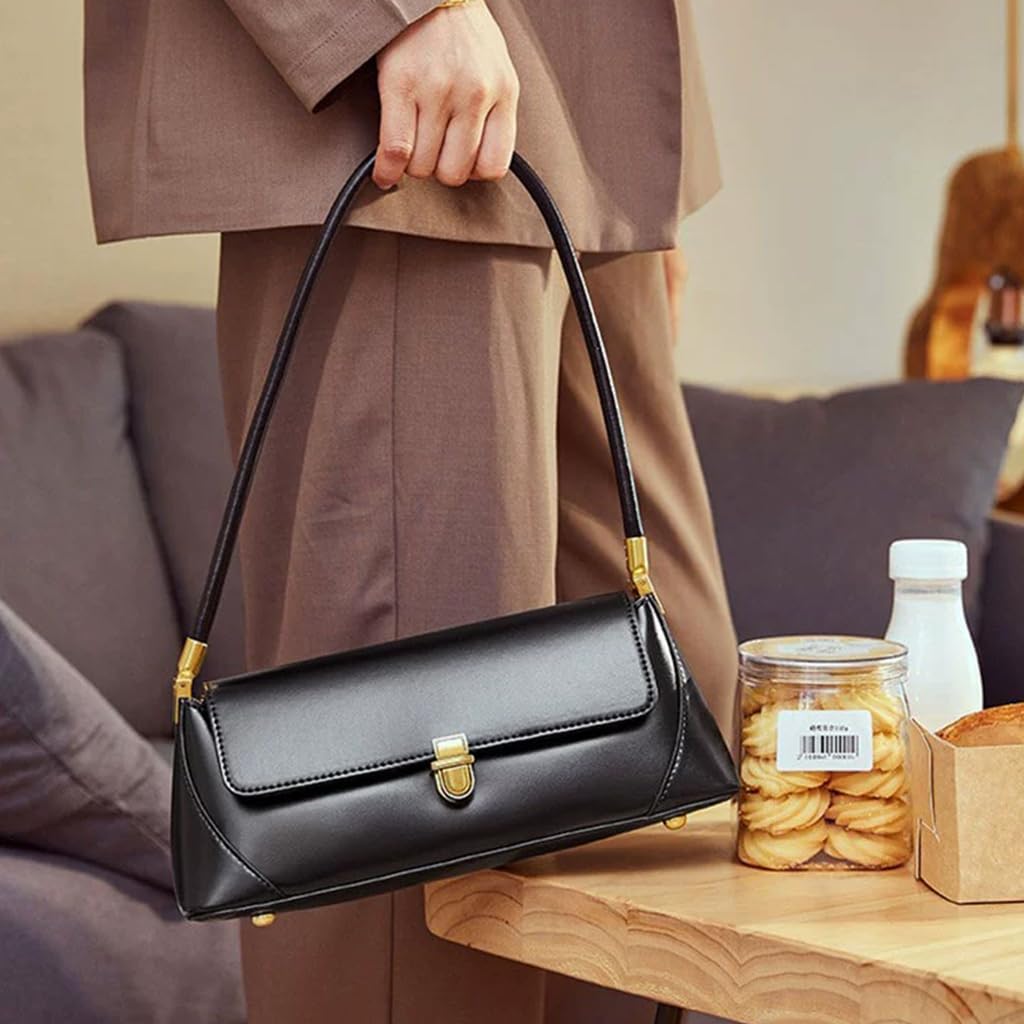 PALAY Shoulder Bag for Women featuring 11 in Handle and Gold Tone Hardware | Vegan Leather Hobo