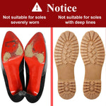 PALAY Sole Protector for High Heels with Self Adhesive PVC Film 10x200cm | Transparent Anti Slip Design