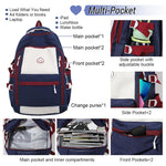 PALAY Kpop BTS Backpack for Boys with Cute Rabbit Ears featuring 55L Capacity | Black