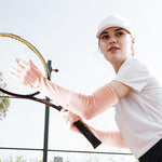 PALAY Sun Protection Gloves for Bike Riding and Driving with Ice Silk Cooling | Non-Slip Touch Screen Arm Sleeves