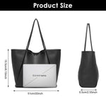 PALAY Tote Bag for Women featuring Spacious Interior and Waterproof PU Leather | Ideal for Work and Travel