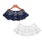 PALAY® Lace Shawl Poncho Cape for Women,