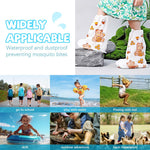 PALAY Rain Shoe Covers for Kids featuring Elastic Collar and Wear-Resistant PE Material | 3 Pairs 28cm Fit for Ages 5–12