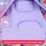 PALAY Girls School Backpack for Travel and School with 39×29×17cm Capacity featuring Breathable Padded Straps and Waterproof EVA Material | Cute Unicorn Design for Kids 5–10 Years