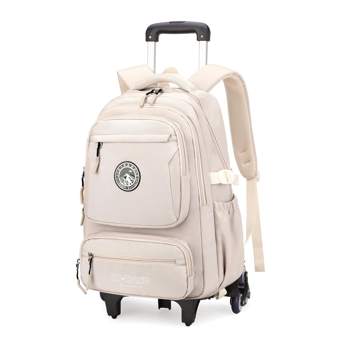 PALAY® School Bag for Girls Stylish with Wheels Rolling School Backpack Kids Boys Trolley for Bag