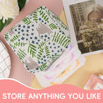 PALAY Sanitary Napkin Storage Bag Set for Hygiene and Travel with Secure Zipper | 2pcs 5.1 in Cotton Pouches