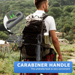 PALAY Large Umbrella for Travel with 125cm Canopy and 20-Rib Alloy Frame | Grey UV Shield