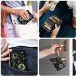 PALAY Credit Card Holder Wallet for Women with 12 Slots and Dual Cash Compartments | PU Leather 11×8×2.5 cm Design