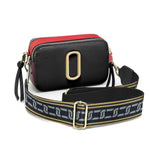 PALAY® Crossbody Bag for Women Small Square PU Bag for Women Hand Bag Clutch Bag Sling Bag with Detachable Wide Shoulder Belt Pure Color Shoulder Bag for Daily, Black
