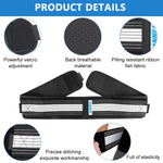 HANNEA® Adjustable SI Joint Belt for Hip, Pelvic & Lower Back Support Size L