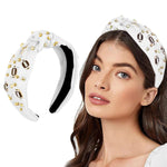 PALAY® Chic Headband for Women Embellished Baroque Rhinestone Headband Wide Headband Elegant Hair Accessories Headpiece Fashion Women Headband