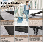 PALAY Travel Organizer Bag Set for Luggage with 4 Sizes Dual Zipper Mesh Pouch Bags