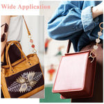 PALAY Bag Extender Chain for Purses and Handbags 4pcs 5.7–6.7in with Dual Clasps | Golden Metal Strap Extenders