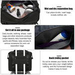 PALAY Gym Bag for Travel and Sports with 65L Capacity featuring Waterproof 300D Oxford | Ideal for Men and Women