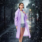 PALAY Rain Ponchos for Camping and Hiking featuring 56.2 in Length EVA Hood | Pack of 2